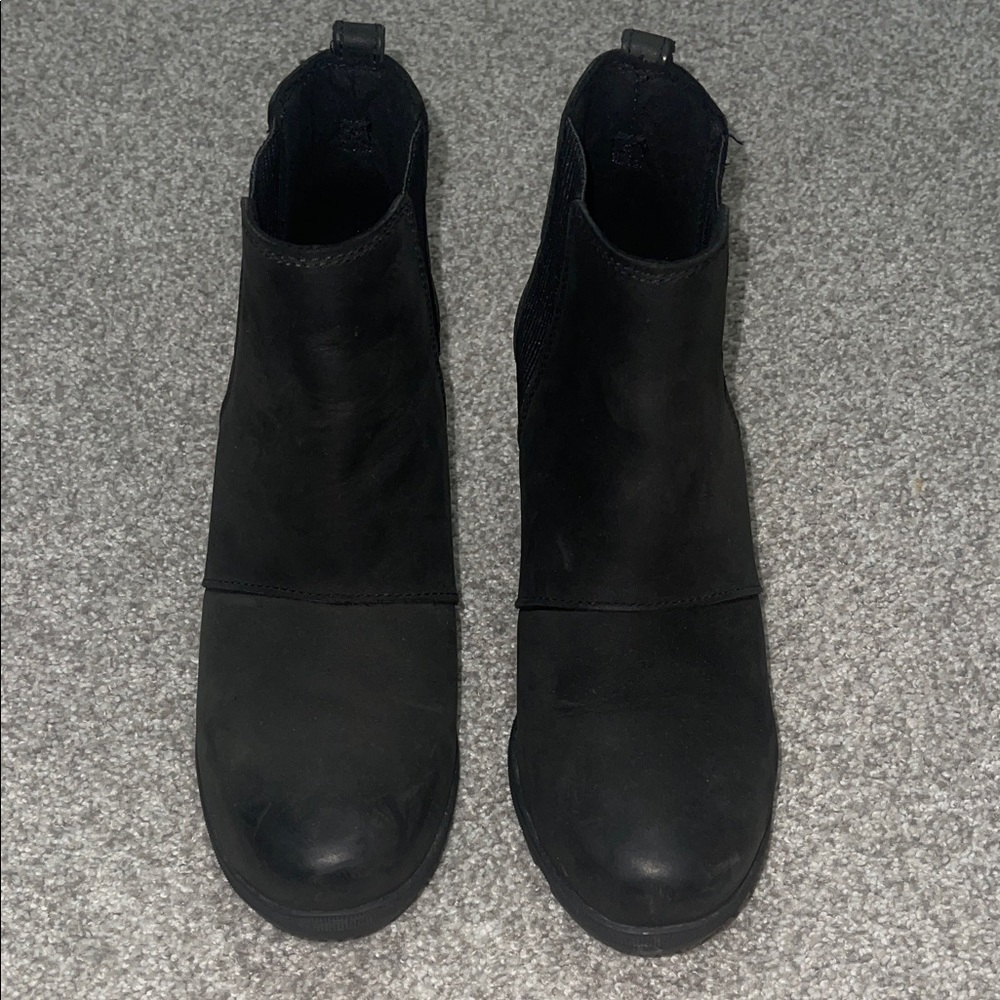 Sorel Black Ankle Boots